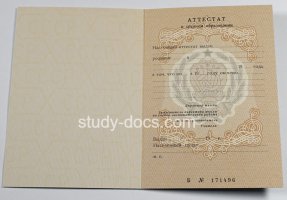 Аттестат за 11 класс до 1994 в Южно-Сахалинске
